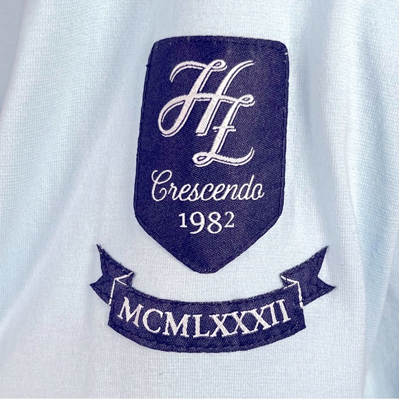 Horze Crescendo Rider Stories Long Sleeve Polo With Embroidered & Patch … - Picture 8 of 14